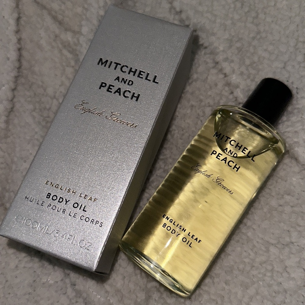 MITCHELL AND PEACH - English Growers- BODY OIL